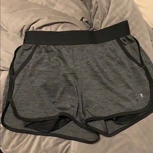 Black&grey athletic shorts